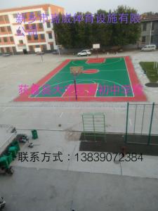 河南省新鄉(xiāng)市獲嘉縣大辛莊鄉(xiāng)初中學(xué)?；@球場(chǎng)